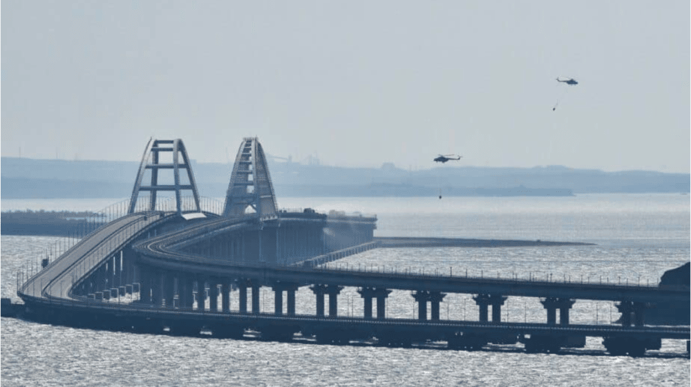 Ruska vlada: Popravke na Krimskom mostu trebalo bi da budu završene do jula 2023. 1