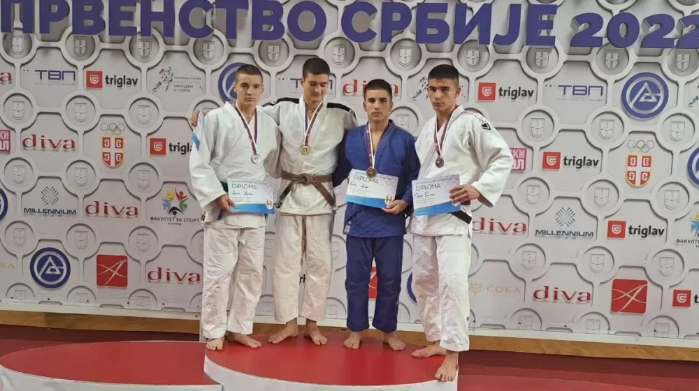 Zrenjanin: Nikola Medan kadetski vicešampion Srbije u džudou 1