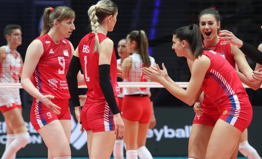 Odbojkašice Srbije igraju protiv Poljske u četvrtfinalu Svetskog prvenstva 1
