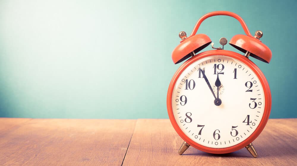 Letnje računanje vremena završava se u noći između subote i nedelje, 29. i 30. oktobra 1