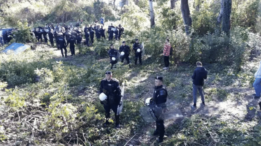 Iz Šodroš survajver kampa čekaju na najavljeni početak radova: Nismo spremni da odustanemo, bez obzira na represiju 1