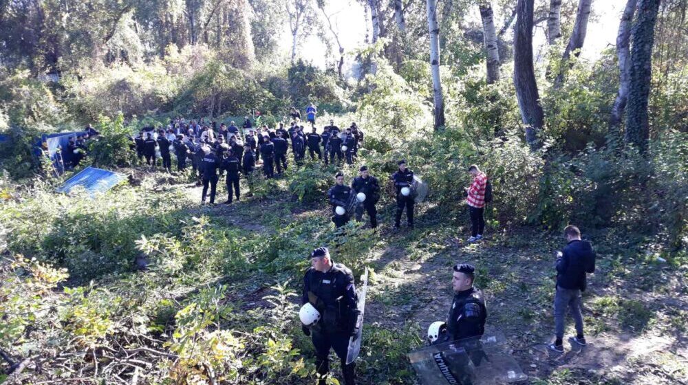 UNS osudio fizički napad i pretnje urednici Novosadske televizije tokom protesta u Novom Sadu 1