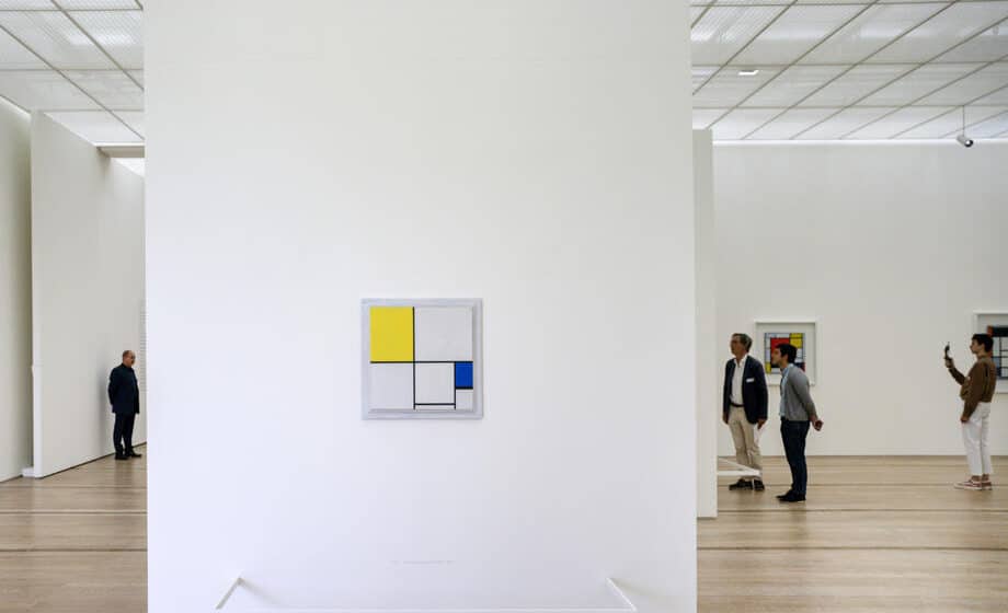 Slika Pita Mondrijana 77 godina okačena naopako u muzejima 1