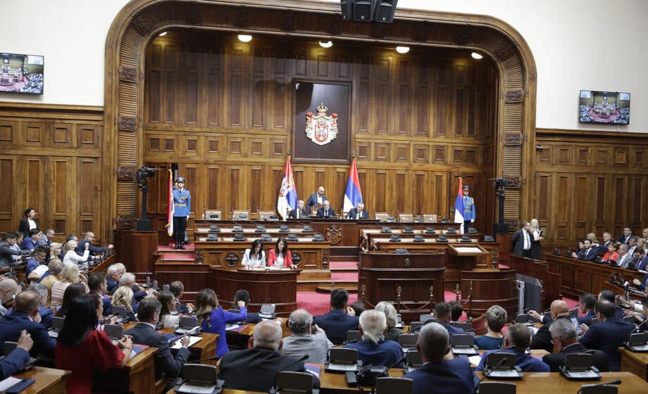 Skupština Srbije danas o izmenama i dopunama Zakona o ministarstvima 1