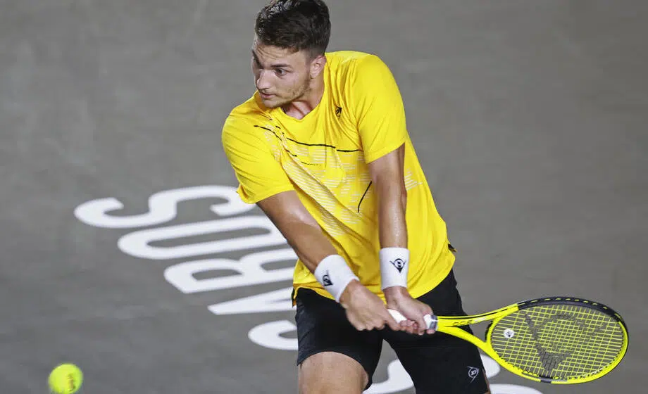 Miomir Kecmanović u drugom kolu Tokija 1