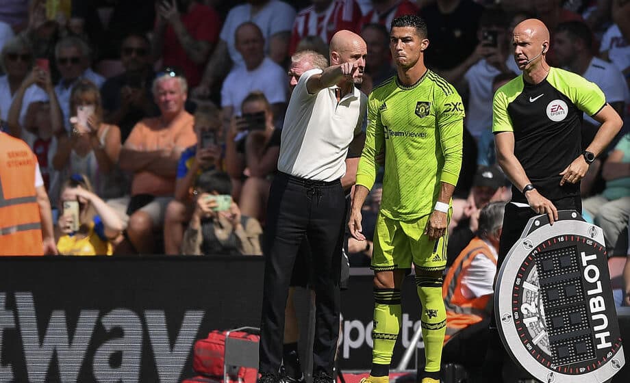 "On je važan igrač, ali ja odgovaram za red": Ten Hag objasnio zašto je kaznio Ronalda 1