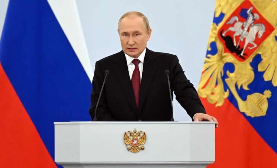 Putin se nada da će se vojna situacija na pripojenim teritorijama stabilizovati 1