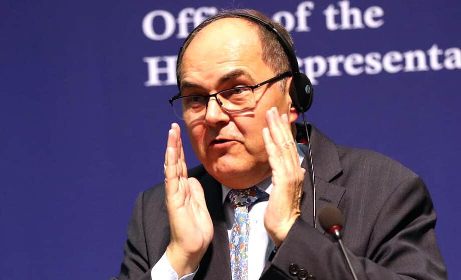 Kristijan Šmit uporedio sebe sa austrougarskim carem Franjom Josipom 1