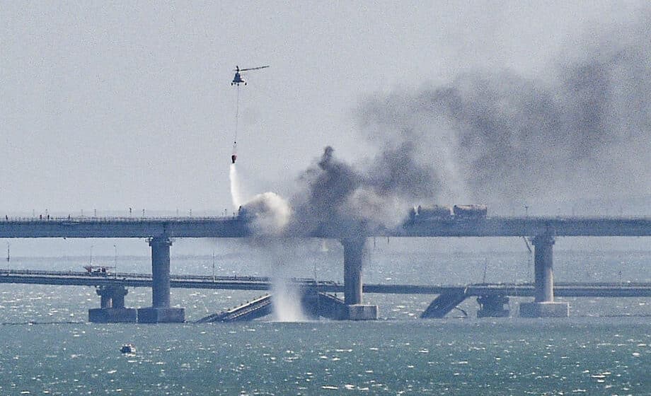 Analiza: Kako će eksplozija na Krimskom mostu uticati na dalji tok rata u  Ukrajini - Svet - Dnevni list Danas