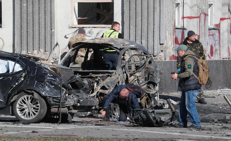 Obaveštajna služba Ukrajine: Jutrošnji napadi Rusije planirani pre rušenja Krimskog mosta 1