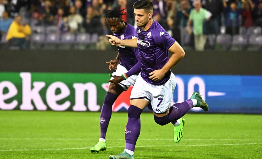 Luka Jović izašao iz igre zbog povrede, Fiorentina bez pobede na jugu Italije 1