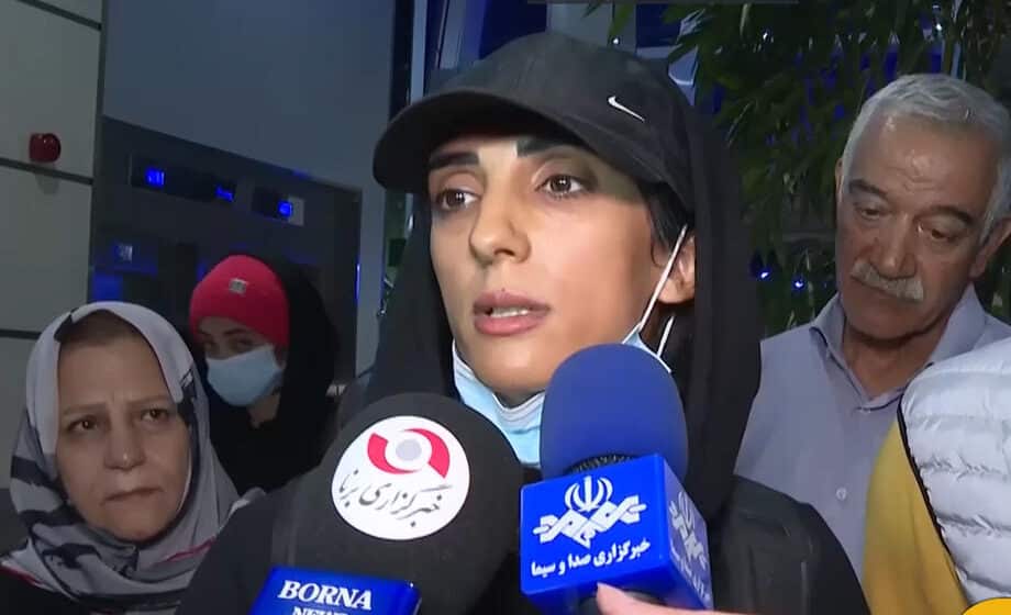 Iranska sportistkinja vratila se kući posle takmičenja na kome nije nosila hidžab 1