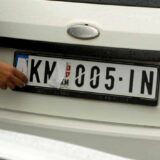 Policija Kosova potvrdila: Novčane kazne od 22. novembra za vozila sa srpskim tablicama 5