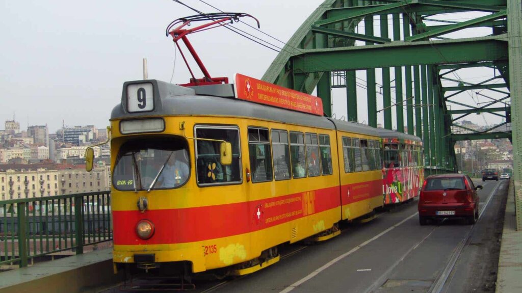 gradski prevoz u beogradu, tramvaj