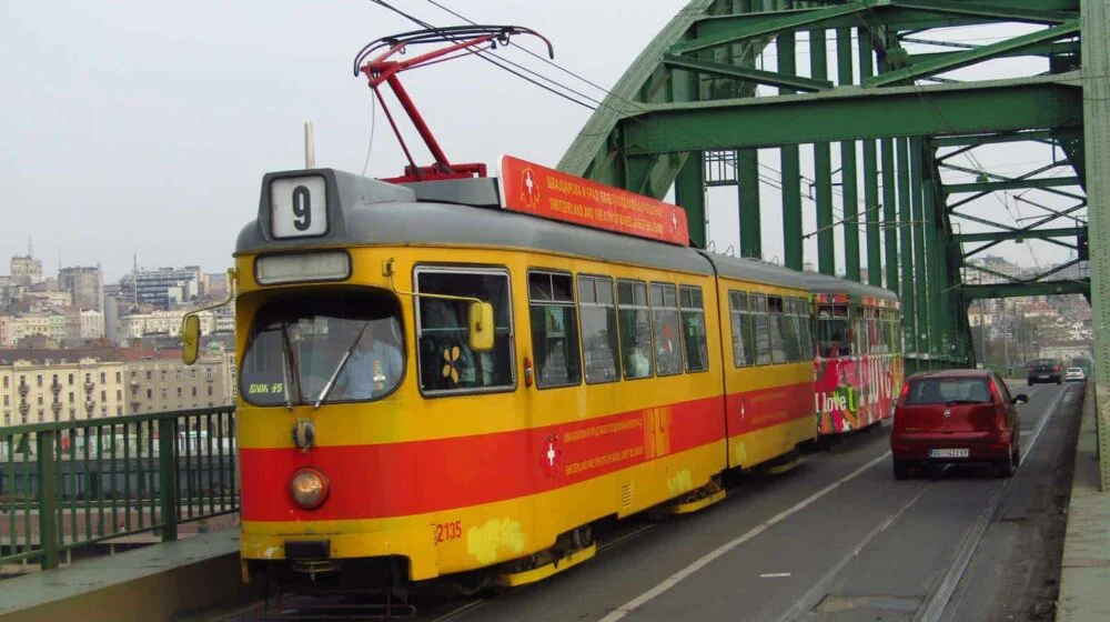 gradski prevoz u beogradu, tramvaj
