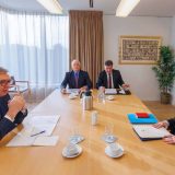 ALEKSANDAR VUČIĆ I ALJBIN KURTI U BRISELU