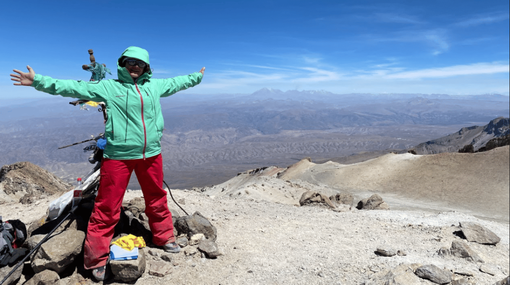 "Vidite vrh u daljini, ali on nikako nije bliži": Planinarka iz Leskovca se popela na Ande 1