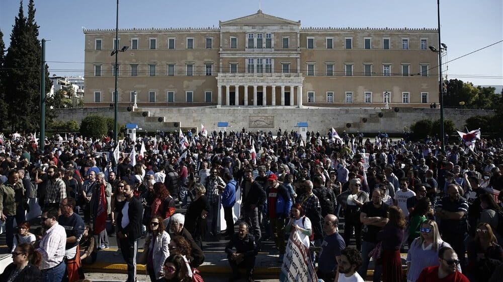 grčka štrajk