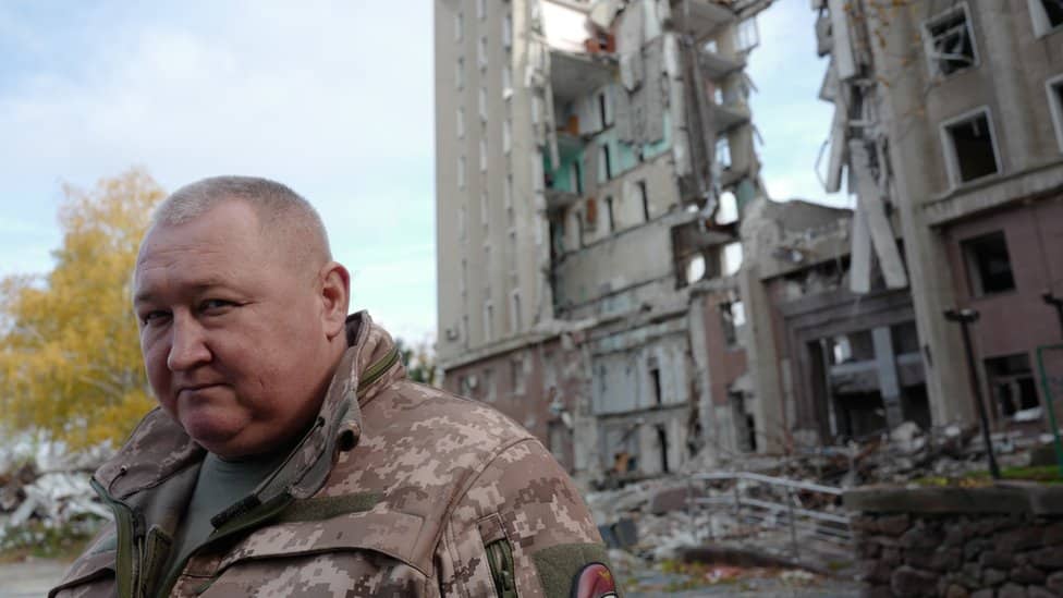 Rusija i Ukrajina: Na prvoj liniji fronta bitke za južni grad Herson 7 General Dymytro Marchenko