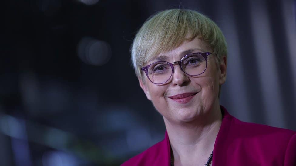 Nova slovenačka predsednica Nataša Pirc Musar u Intervjuu petkom: „Slovenija može da bude posrednik u sukobima na Balkanu" 1 Ljubljana, 13. novembar 2022.