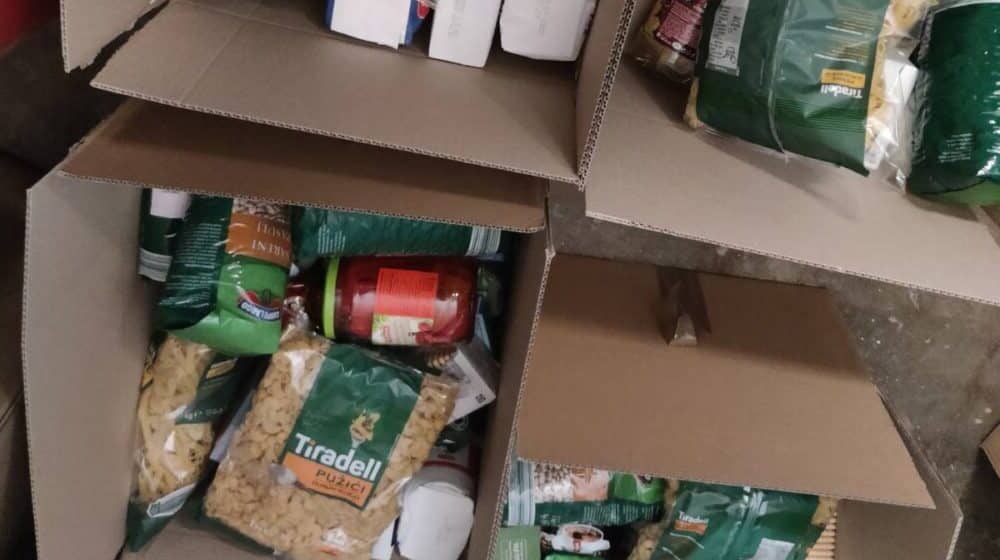 Socijalno ugroženim vranjskim penzionerima prikupljena hrana u vrednosti od oko 10.000 evra 1