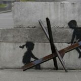 Benksi potvrdio: Grafiti u Ukrajini su njegovi 6