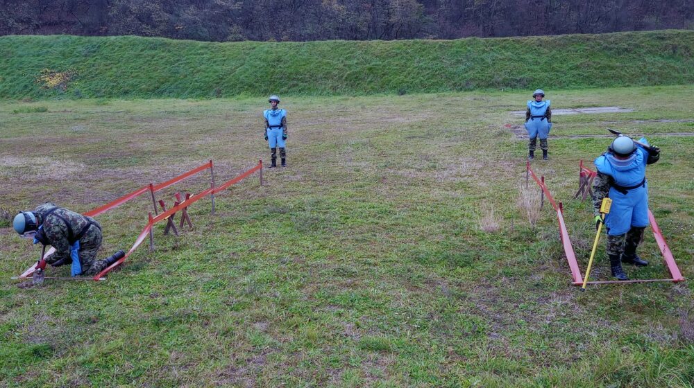 Treća brigada VS od početka godine razminirala 76.000 kvadrata zemljišta 1