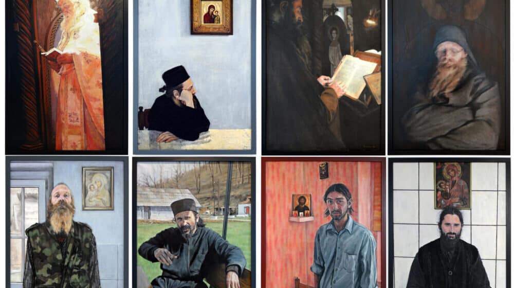 Izložba slika i radova Predraga Lojanice u Zrenjaninu 1