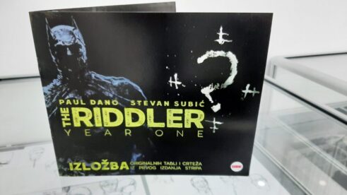 "Ako ste svedoci ove izložbe, pravi ste srećnici": Holivudski glumac Pol Dano o izložbi Betmenovih strip tabli Stevana Subića 4