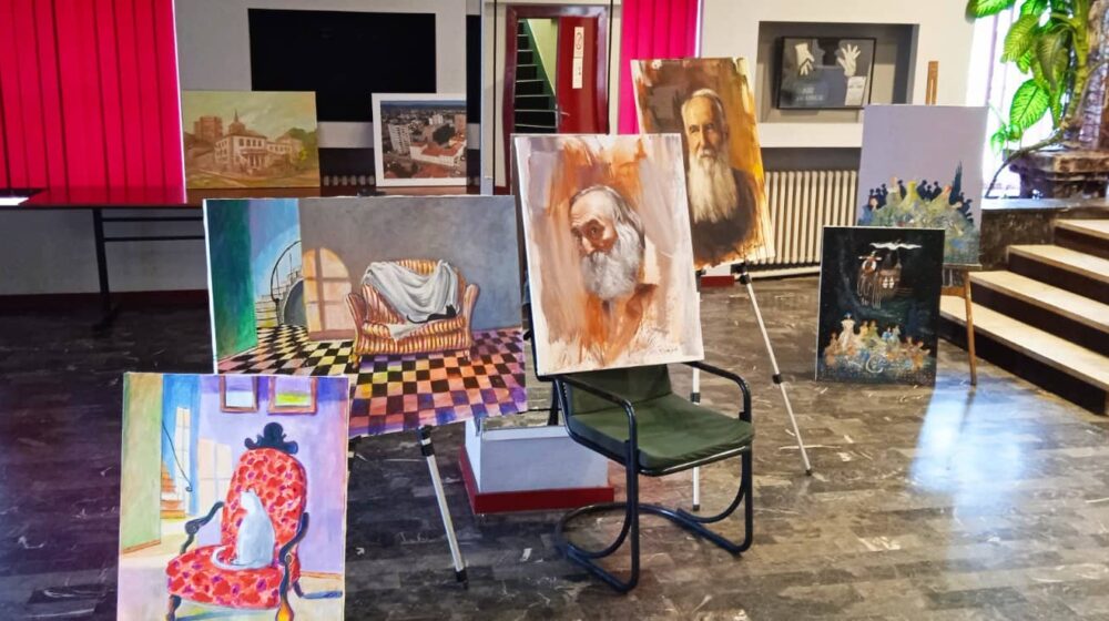 Radovi učesnika Sabora likovnih umetnika Zaječar 2022 na izložbi u Negotinu 1