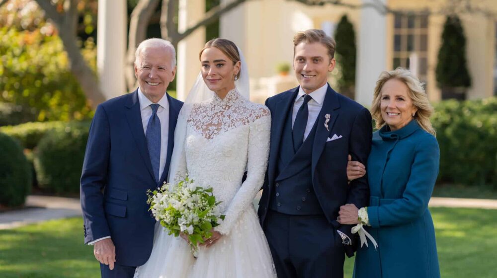 Bajdenova unuka se udala u bašti Bele kuće, prva dama podelila fotografiju na Fejsbuku 1