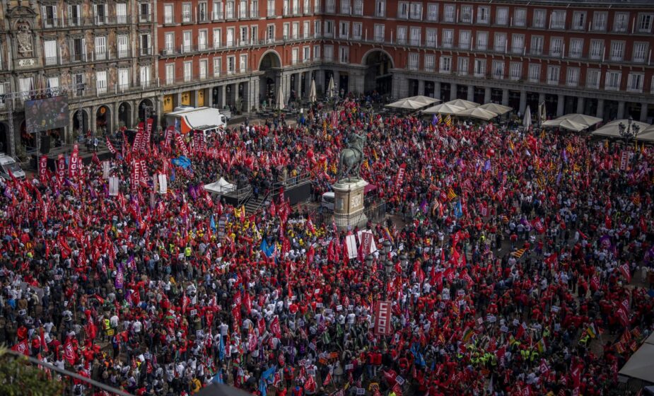 Hiljade španskih radnika na protestu za veće plate zbog inflacije 1