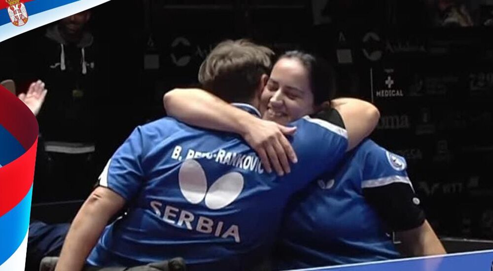Srpske paraolimpijke osvojile zlato u stonom tenisu, na Svetskom prvenstvu u Granadi 1