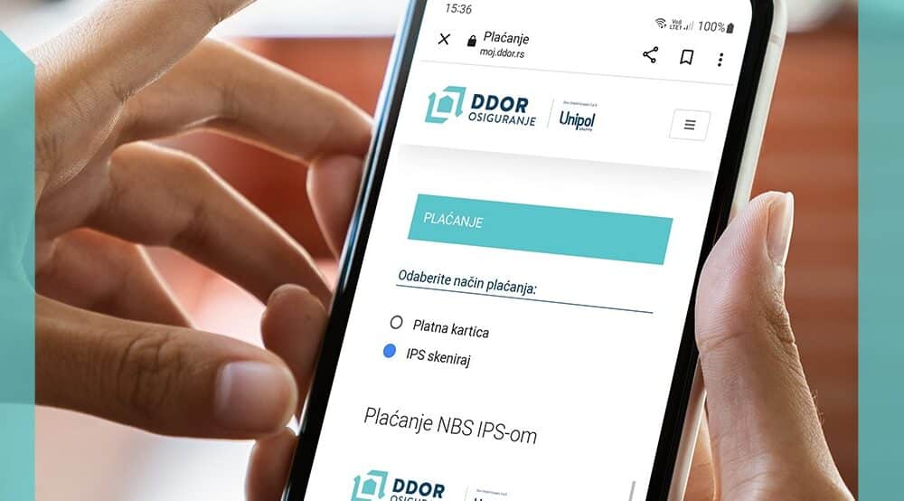 On-line plaćanje u DDOR osiguranju od sada i pomoću NBS IPS QR koda 1