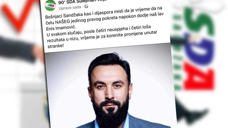 Novi Pazar: Pešterci traže reformu SDA Sandžaka zbog loših rezultata na prošlonedeljnim izborima za Bošnjačko nacionalno veće 2