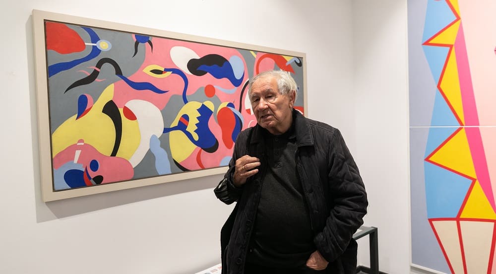 Otvorena izložba odabranih 11 dela umetnika, u Galeriji DAR MAR u Beogradu 1