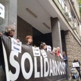 "I ja sam Danas": Žene u crnom, AŽC i Sonja Biserko održali skup podrške ispred redakcije Danasa 7