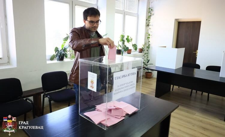 U Kragujevcu se na dva biračka mesta glasa za članove saveta nacionalnih manjina 1