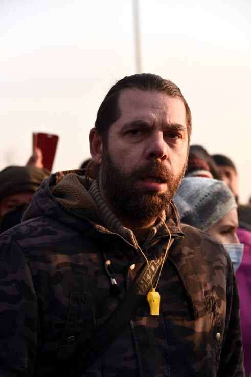 MiljanVukovicGP2022 Zrenjaninski glumac kažnjen zbog učešća u prošlogodišnjim blokadama ulica: Traži da mu se novčana kazna zameni zatvorskom 2