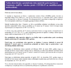 Obaveštenja Fajzera "Produženje roka upotrebe vakcina protiv kovida ne sme biti nauštrb kvaliteta": Prof. dr Radan Stojanović o najnovijoj odluci Evropske agencije za lekove 2