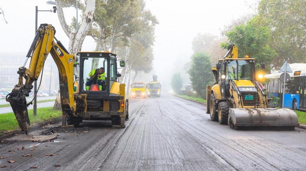 Ovde su radovi na novosadskim putevima 1