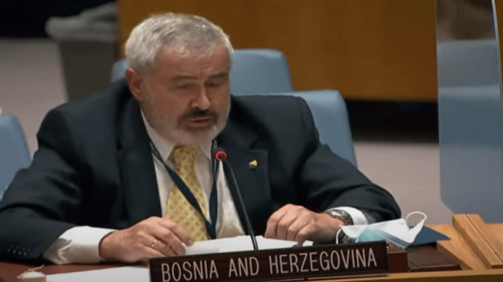 "Šmit pokušava da uvede aparthejd, uništio vladavinu prava": Sven Alkalaj u obraćanju UN o situaciji u BiH 1