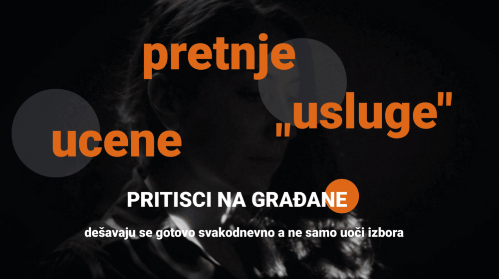 Istraživanje Crte: Politički pritisci deo svakodnevice građana  1