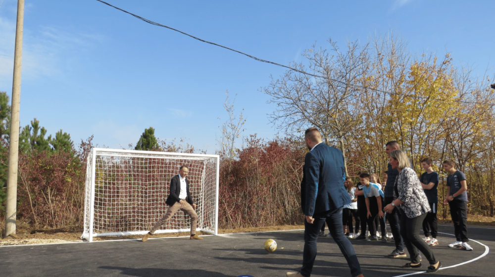 Novo igralište u kragujevačkom naselju Vinjište 1