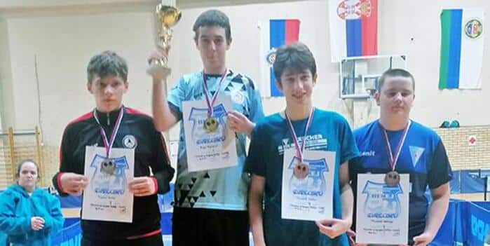 Dve medalje za stonotenisere „Spartaka“ iz Subotice na turniru „Trofeju Bečeja“ 1