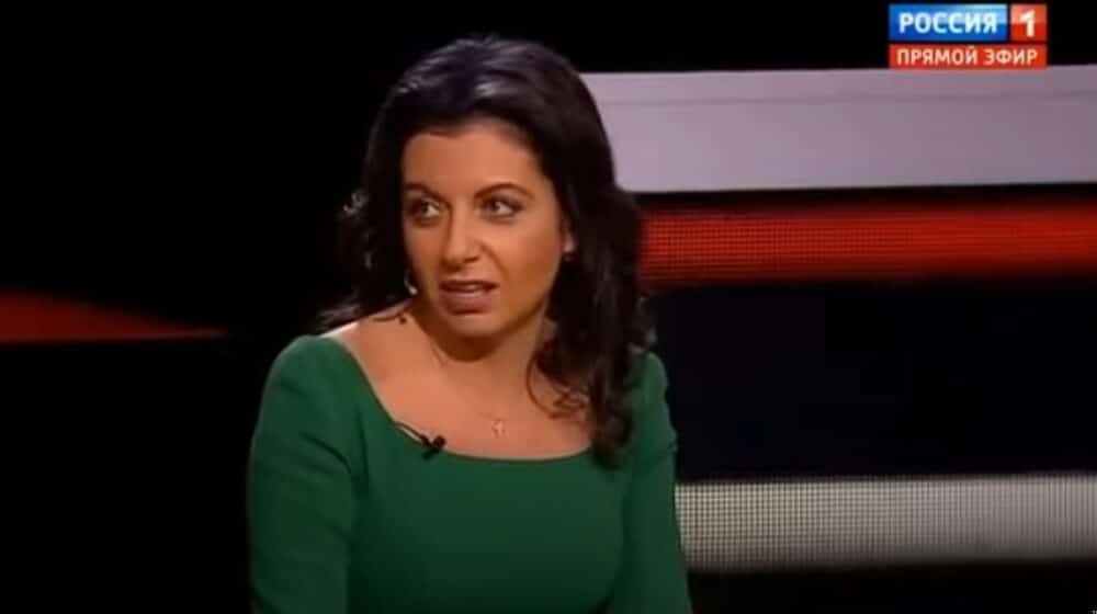 (VIDEO) Putinova propagandistkinja: "Ako Rusija izgubi, Hag čeka čak i čistače iza zida Kremlja" 1