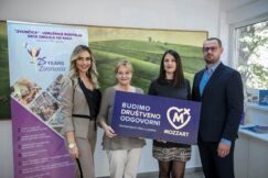 Zvončica - ček Na vrhu tabele humanosti: Mozzart u finalu za SAM nagradu „Društveno odgovorna kompanija godine“ 3