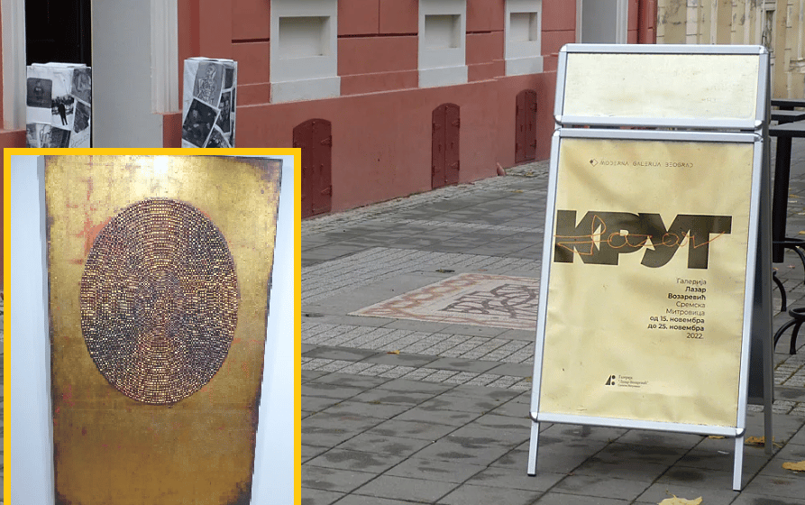 „Krug” Lazara Vozarevića prvi put u mitrovačkoj galeriji 1
