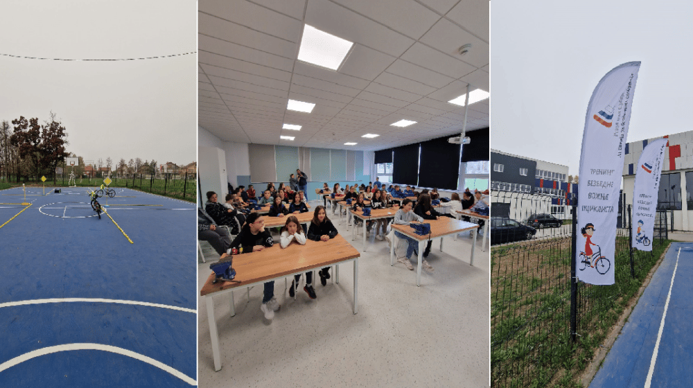 Sremska Mitrovica: Održana obuka učenika za bezbednu vožnju bicikla 1