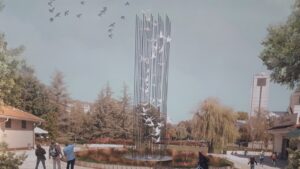 Niški Spomenik nenasilju jedinstven u Srbiji: U izabranom idejnom rešenju beli golubovi 2